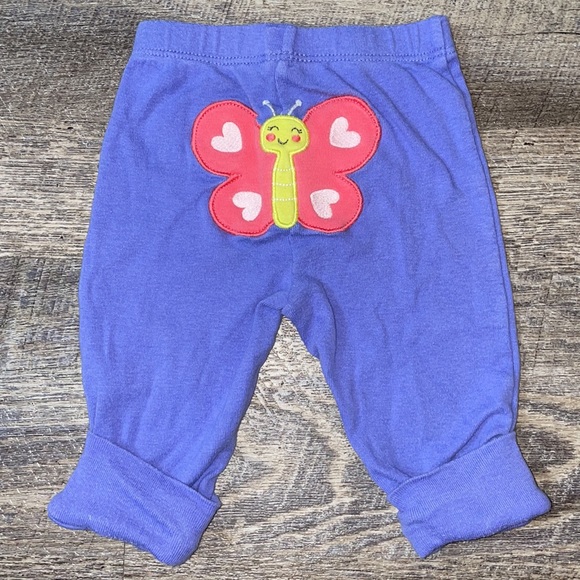 🚫🚫❗️SOLD❗️🚫🚫 Carter’s | 3M Blue Butterfly Bottoms - Picture 2 of 3